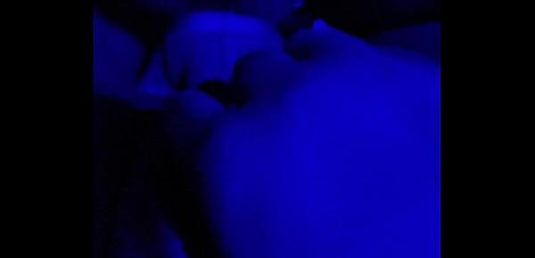  Huge Blacklight Cumshot